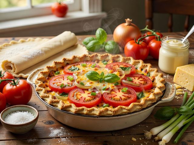 Lowcountry Tomato Pie